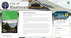 Desktop Screenshot of cityofeastman.com
